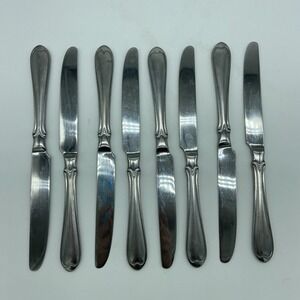 Wallace Summerset Frost‎ Set Of 8 Flatware Knives Knife